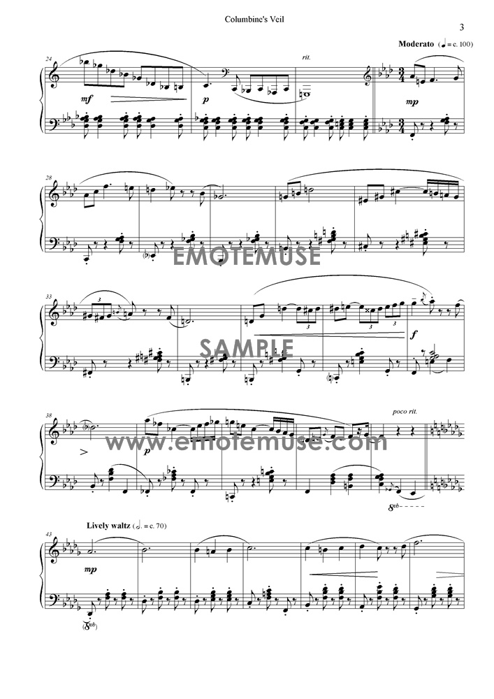 Columbine's Veil (Greg Smith) - Sample