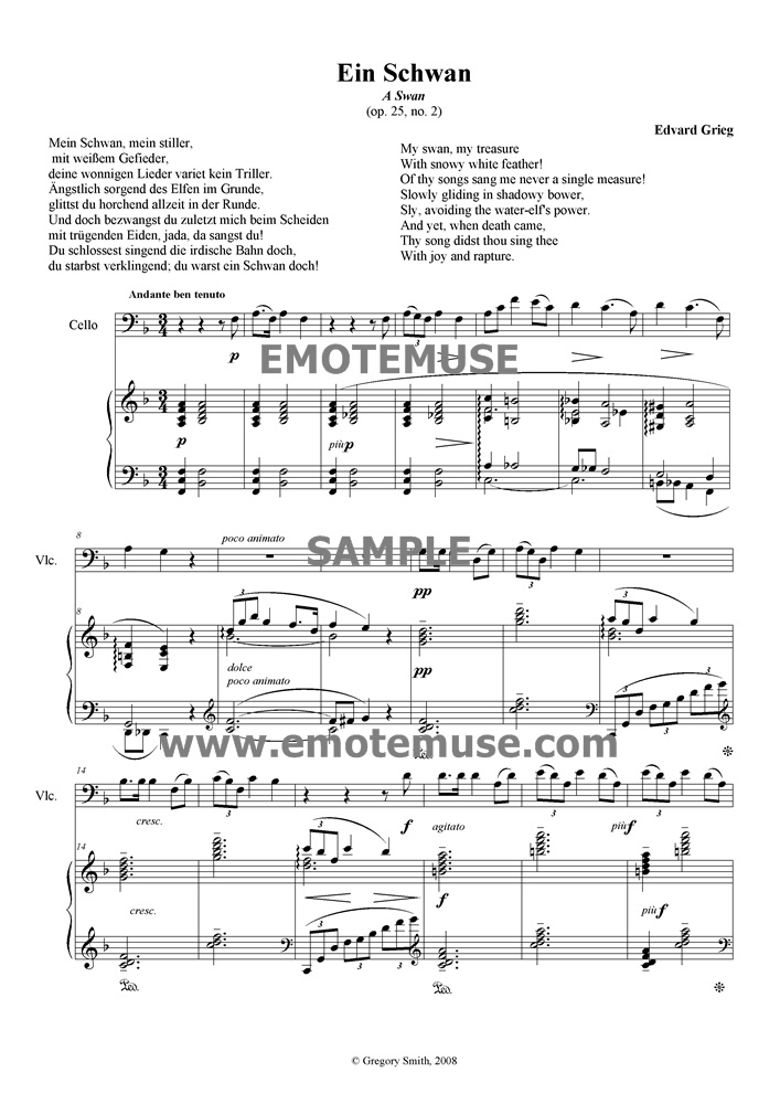 Ein Schwan (Grieg)
